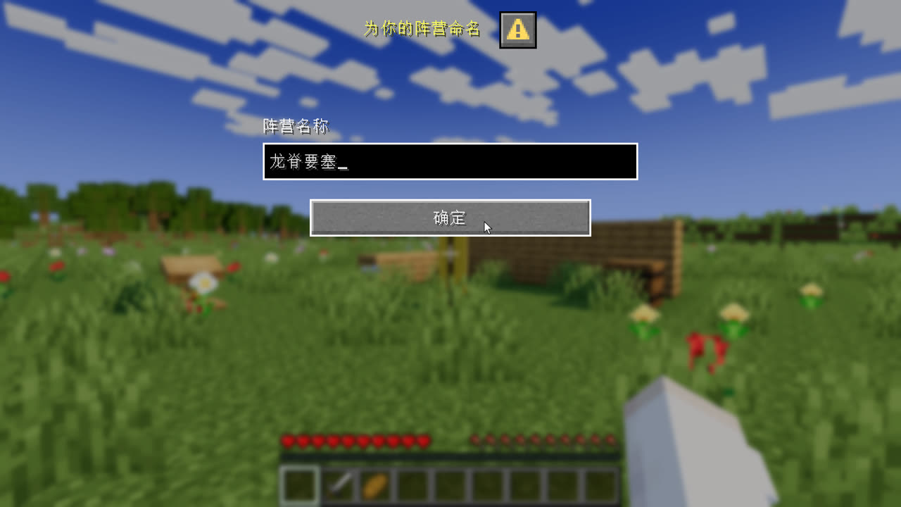 为你的阵营命名